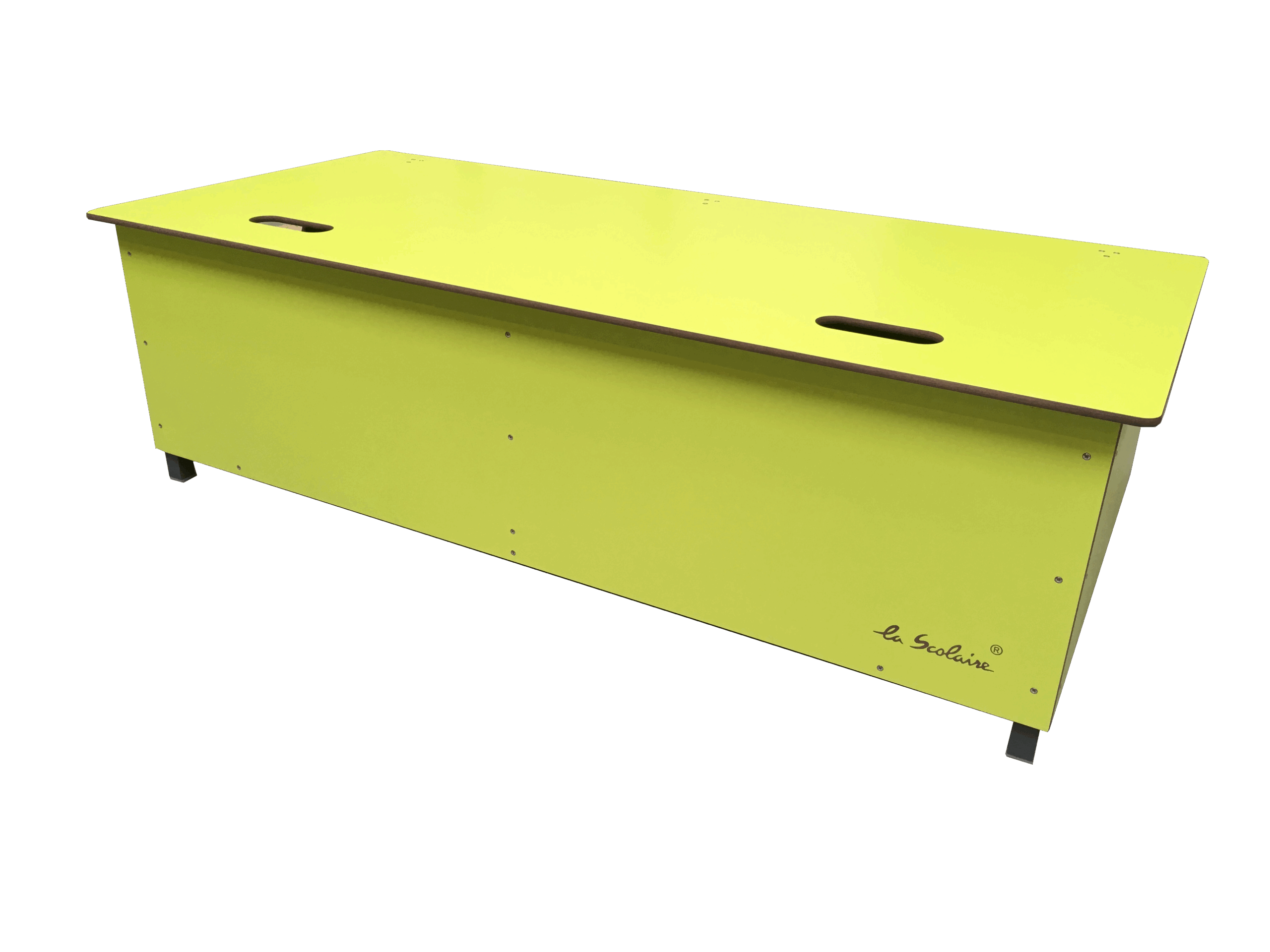 4210 4214 Banc coffre stratifié compact vert