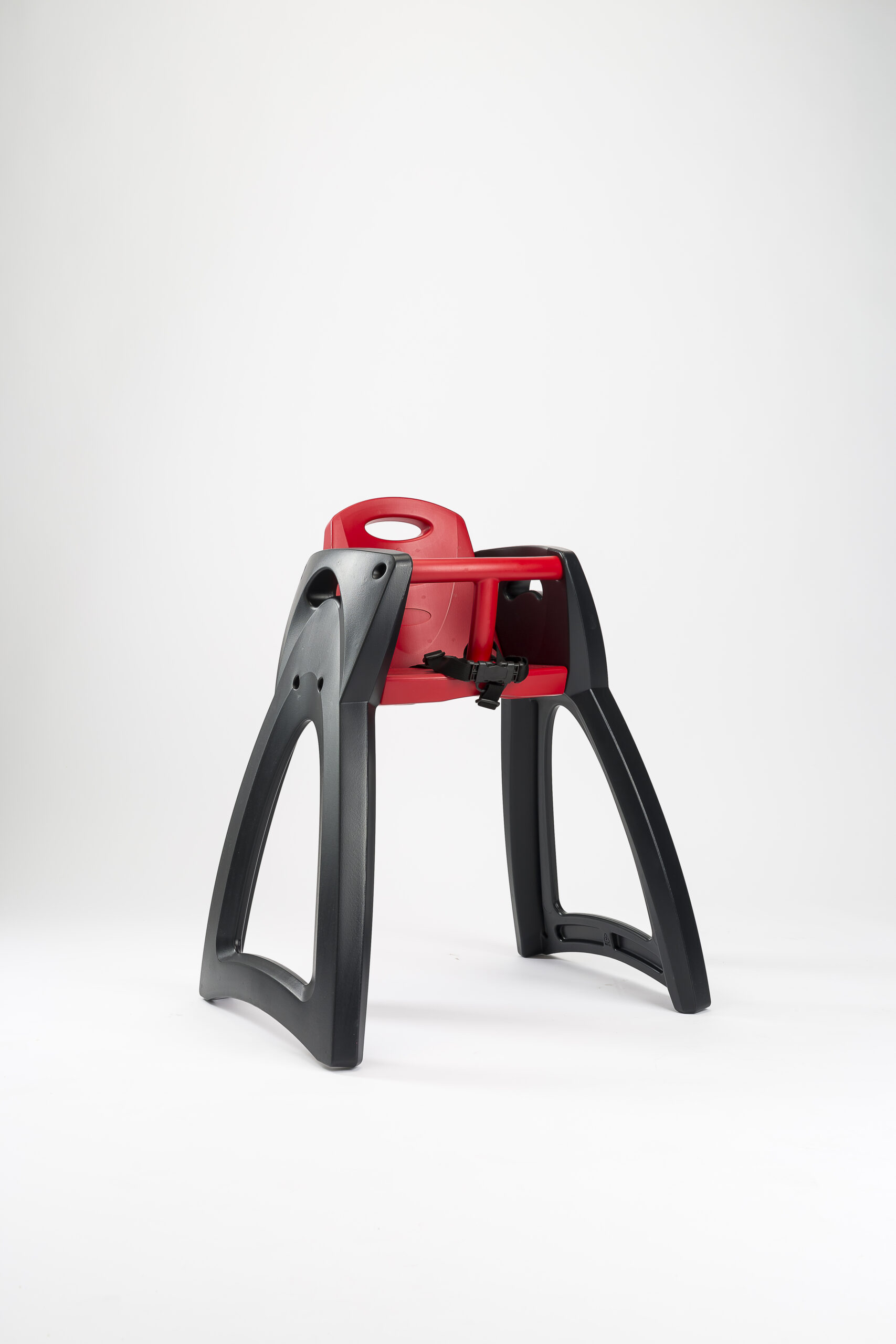 4921 Chaise haute enfant rouge