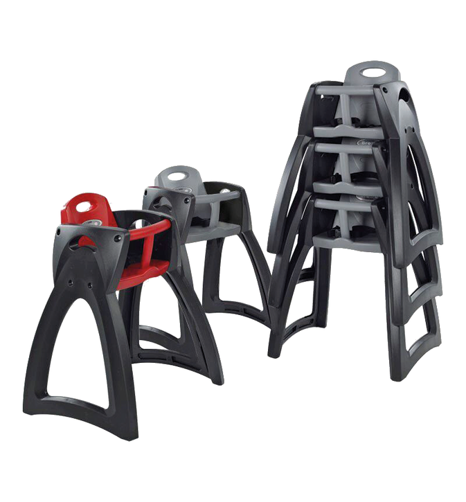 4921 Chaise haute polyéthylène  (2)