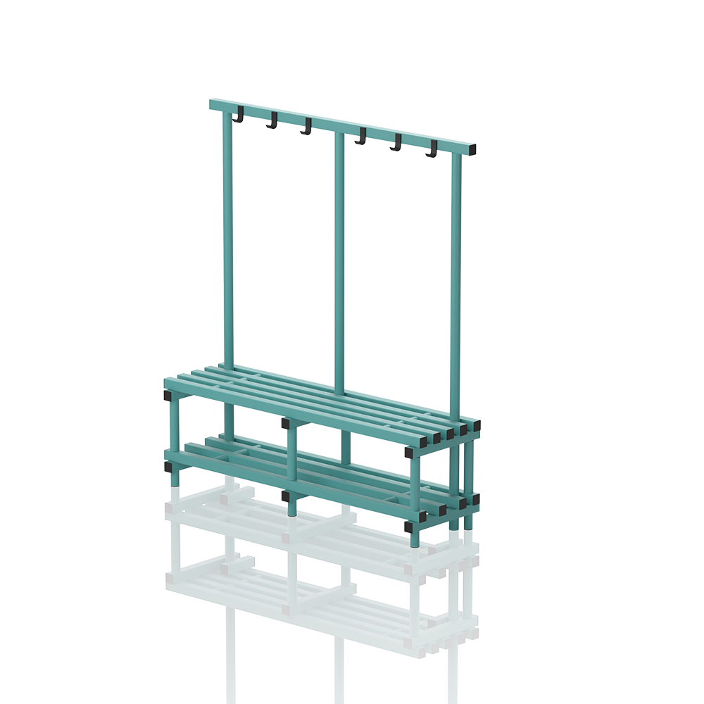 banc simple avec penderie 8146 vert