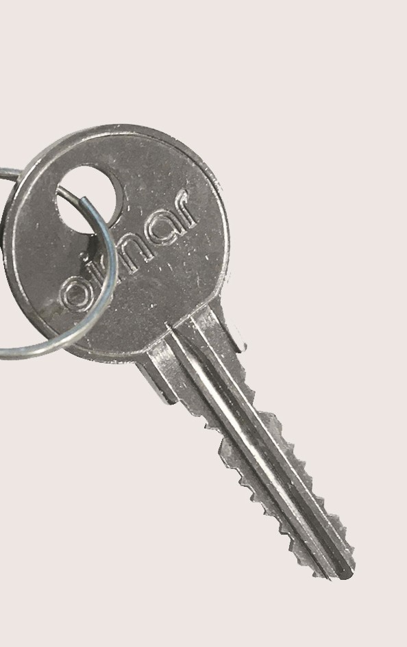 Clé extraction zamac_réf 2037