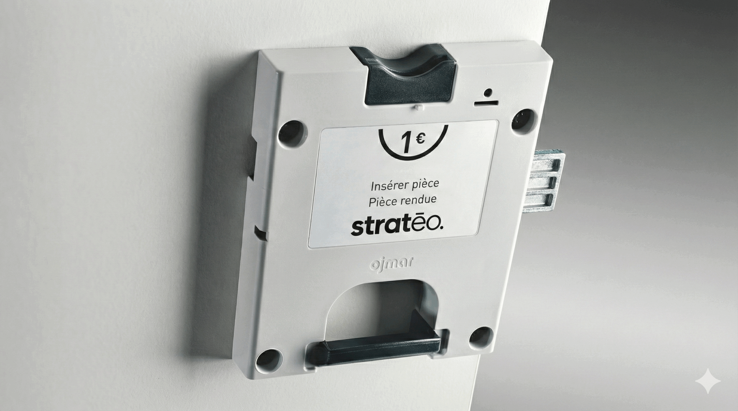 Serrure monnayeur pour vestiaire humide Ojmar (2)